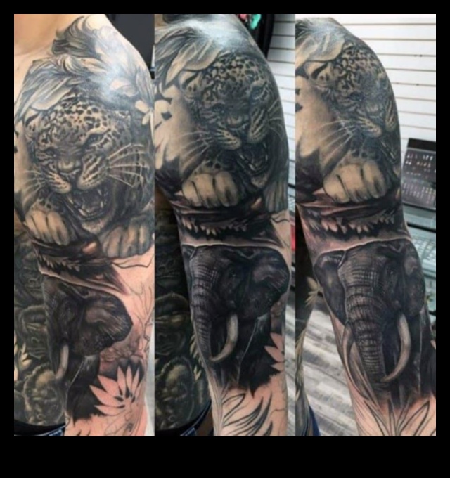 Savvaļas tinte Izpētiet dzīvnieku tetovējumu džungļus 3 Savvaļas tinte: izpētiet dzīvnieku tetovējumu džungļus