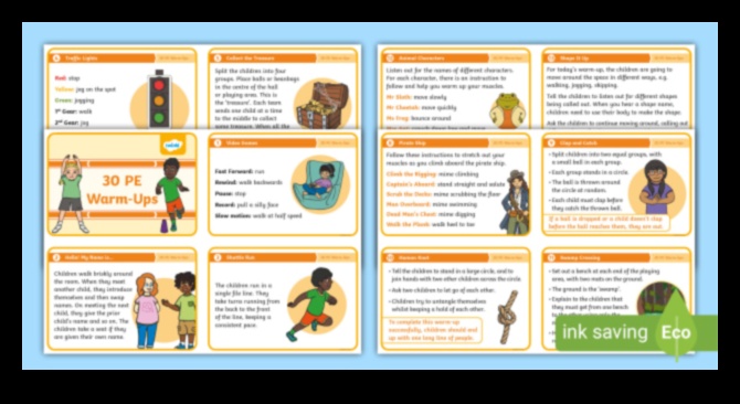 Ātri un savdabīgi 7 netradicionāli iesildīšanās vingrinājumi 2. dienas sākumam Ātri un savdabīgi: netradicionāli iesildīšanās vingrinājumi jaunai pieejai