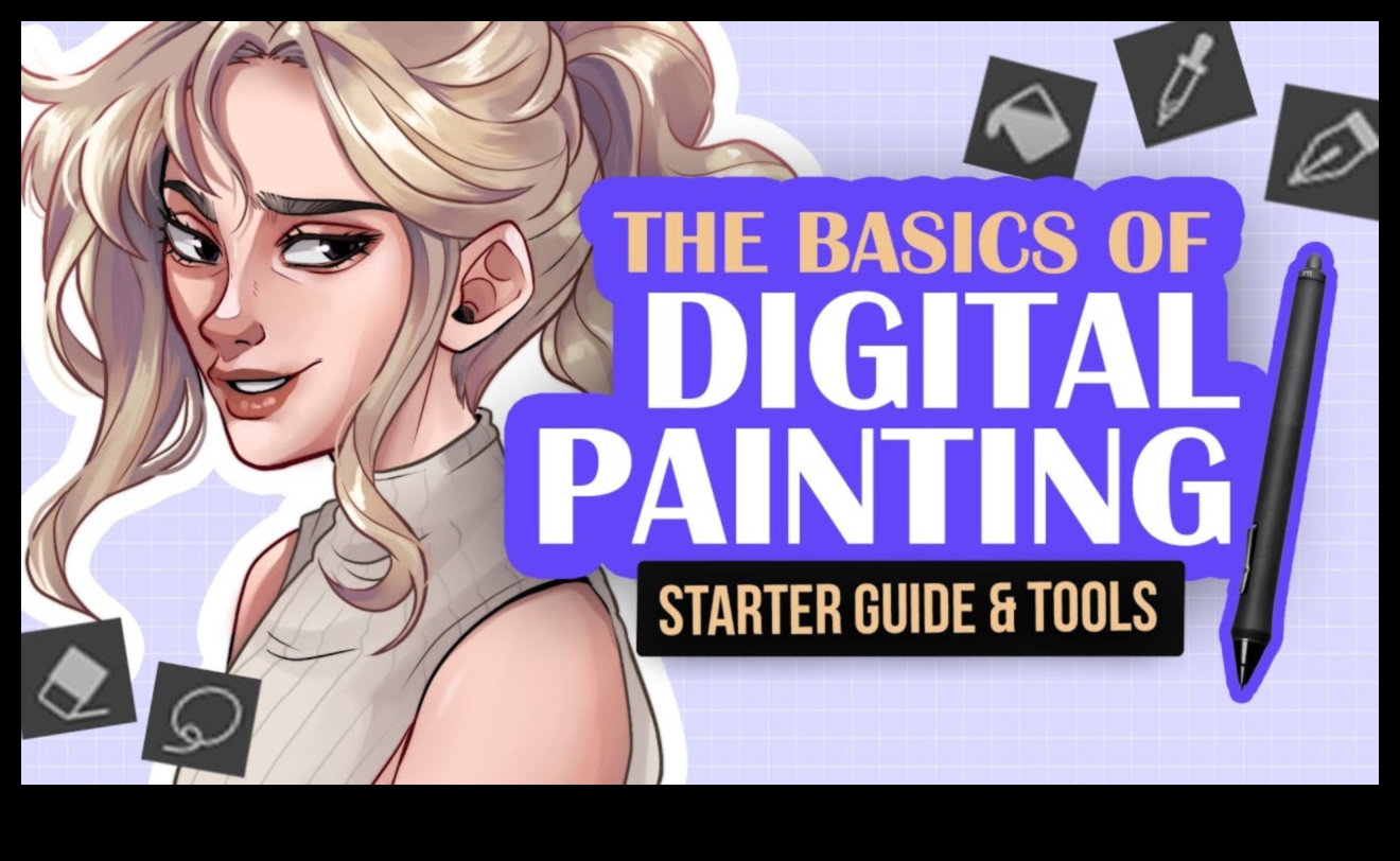 Digitālās mākslas veidošanas paņēmieni: navigācija virtuālajā radošumā