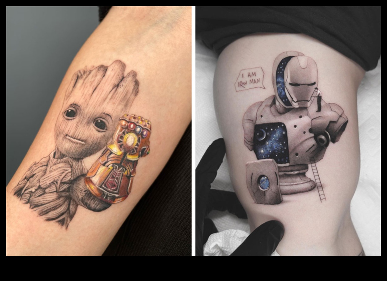 Miniatūrie brīnumi: meistarība minimālisma tetovējumu mākslā