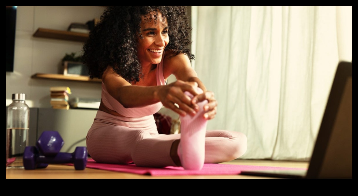 Trenažieru zāle elegants: stilīgs vingrošanas aprīkojums, lai paaugstinātu jūsu mājas treniņu telpu