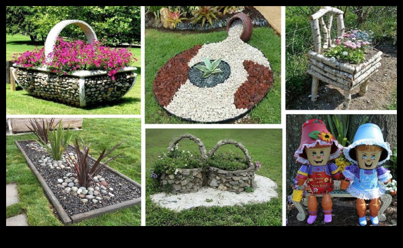 Savdabīgais dārzs piedāvā apburošus DIY radošajam dārzniekam 4 Savdabīgi dārza čuksti: apburoši pašdarinājumi entuziastiem