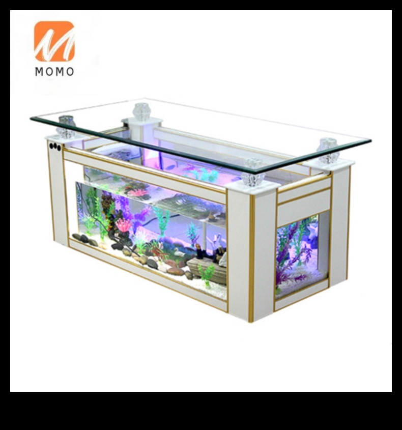 Zivju tvertņu smalkums Turpinājums: Modīga akvārija apdare