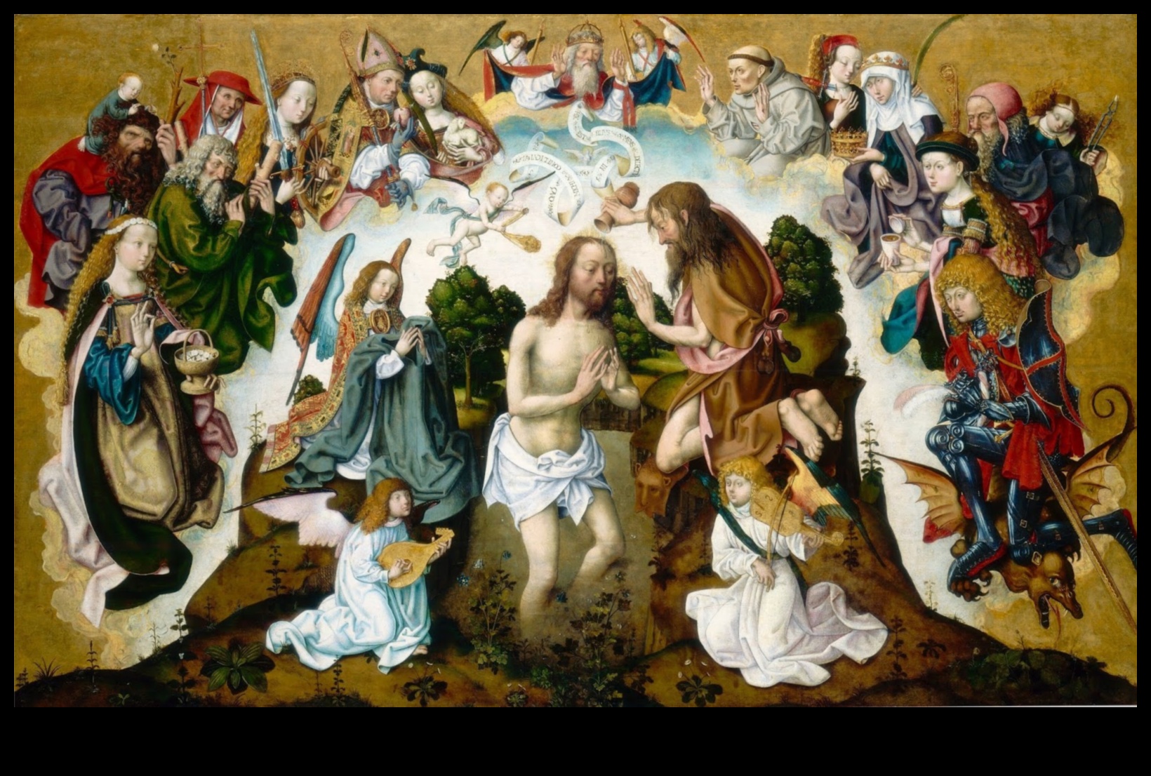 Bizantijas kristības: sakramentu attēlošana mākslā