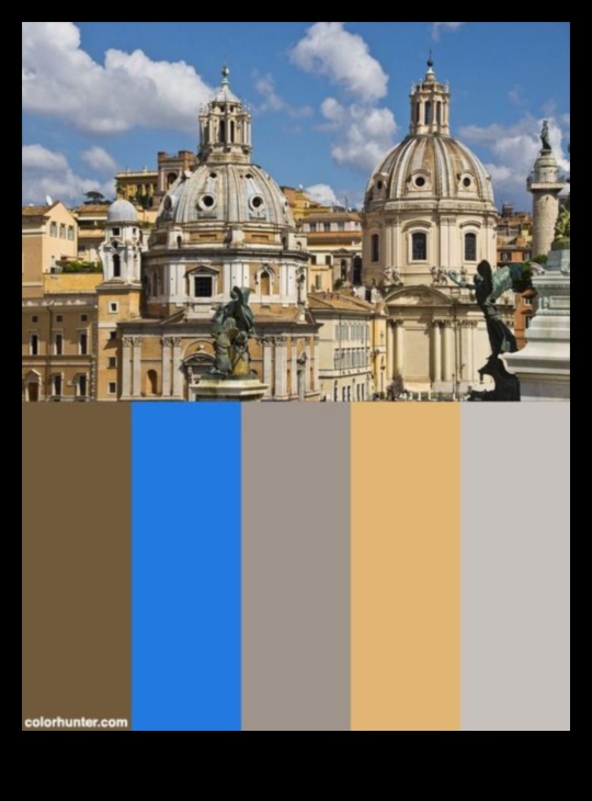 Caelian Colors Ceļojums pa Romas māksliniecisko paleti 5 Cēlijas krāsas: Romas Caelian Hill mākslinieciskā palete