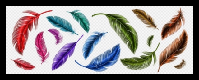 Apspalvojumu palete: putnu spalvu dinamiskas krāsas un raksti