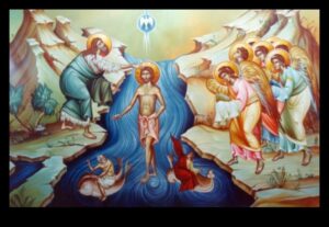 Bizantijas kristības: sakramentu attēlošana mākslā