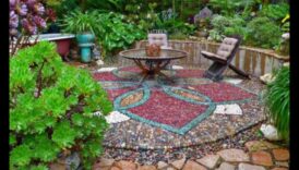 Episka āra elegance: moderns dārza dekors