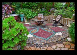 Episka āra elegance: moderns dārza dekors