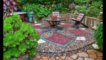 Episka āra elegance: moderns dārza dekors