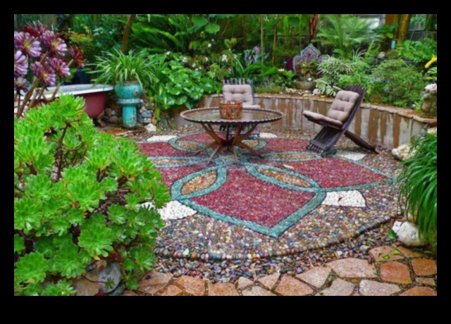 Episka āra elegance: moderns dārza dekors