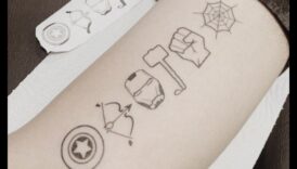 Miniatūrie brīnumi: meistarība minimālisma tetovējumu mākslā