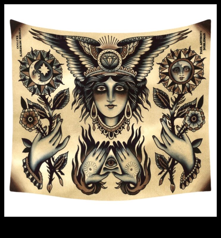 Tetovējumu gobelēns: stāstu aušana visā globālajā kultūras spektrā